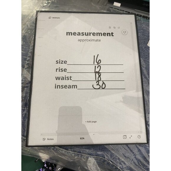 GOOD AMERICAN Woman's Good '90s Cream Icon Straight Leg Jeans Size 16 - Picture 8 of 9